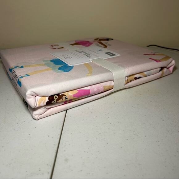 Pottery Barn Ballet Duvet Cover Ballerina Design Kids Girls Bedding Twin NWT - Picture 4 of 4